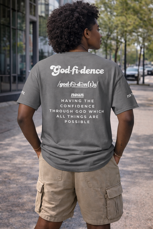 NEW!!! Godfidence Definition Classic Tshirt