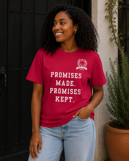 NEW!!! Godfidence Promises Front Tee - Godfidence Every Day G.E.D. Brand