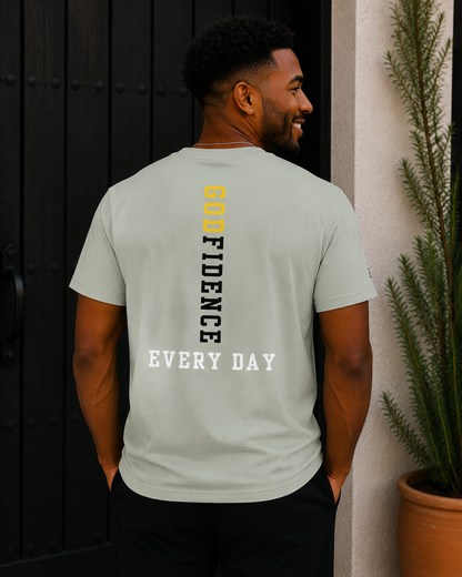 NEW!!! Godfidence Kingdom Front Tee - Godfidence Every Day G.E.D. Brand