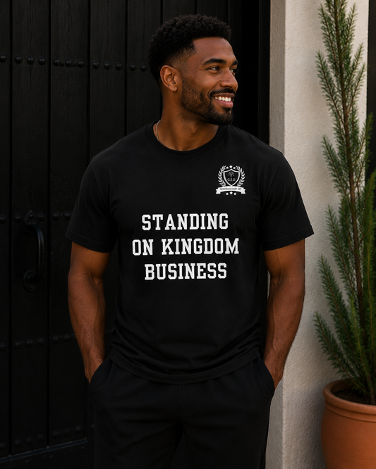 NEW!!! Godfidence Kingdom Front Tee - Godfidence Every Day G.E.D. Brand