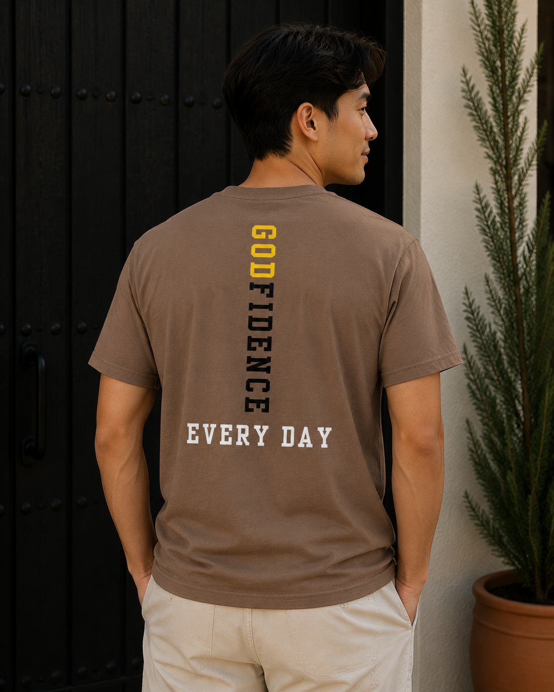 NEW!!! Godfidence Kingdom Front Tee - Godfidence Every Day G.E.D. Brand