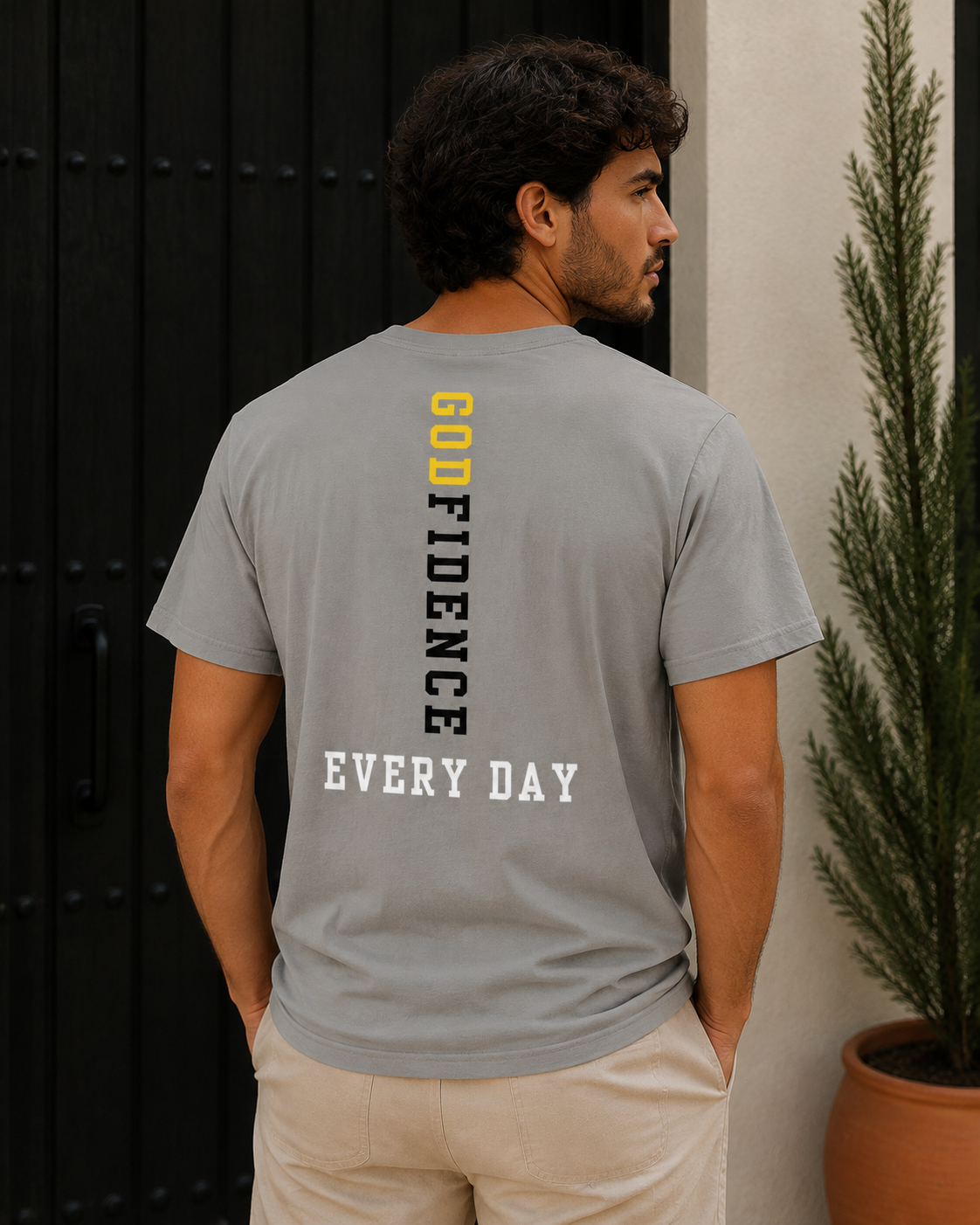 NEW!!! Godfidence Kingdom Front Tee - Godfidence Every Day G.E.D. Brand