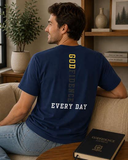 NEW!!! Godfidence Kingdom Front Tee - Godfidence Every Day G.E.D. Brand