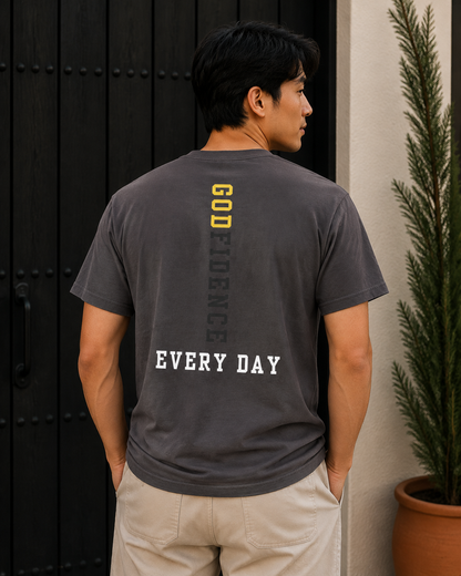 NEW!!! Godfidence Kingdom Front Tee - Godfidence Every Day G.E.D. Brand