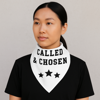 Called & Chosen All-over print bandana - Godfidence Every Day G.E.D. Brand