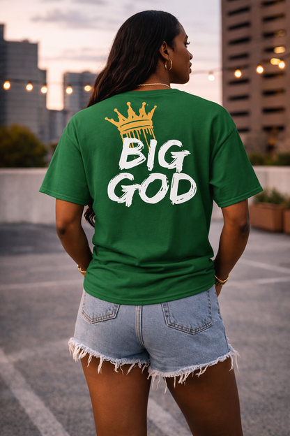 NEW!!! Godfidence Big God Classic tee (White lettering)