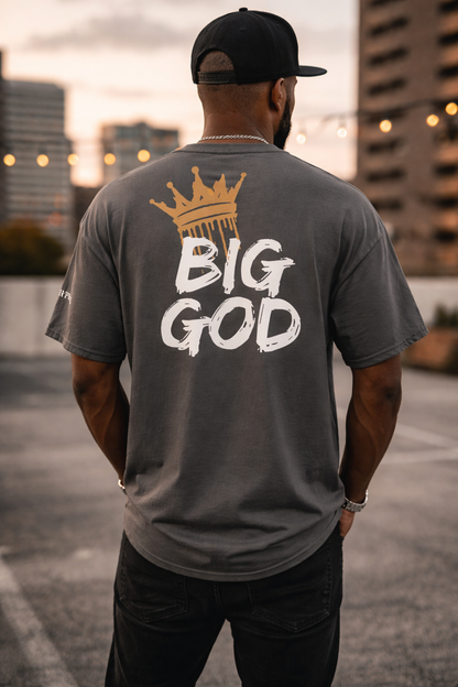 NEW!!! Godfidence Big God Classic tee (White lettering)