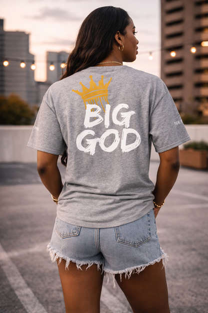NEW!!! Godfidence Big God Classic tee (White lettering)