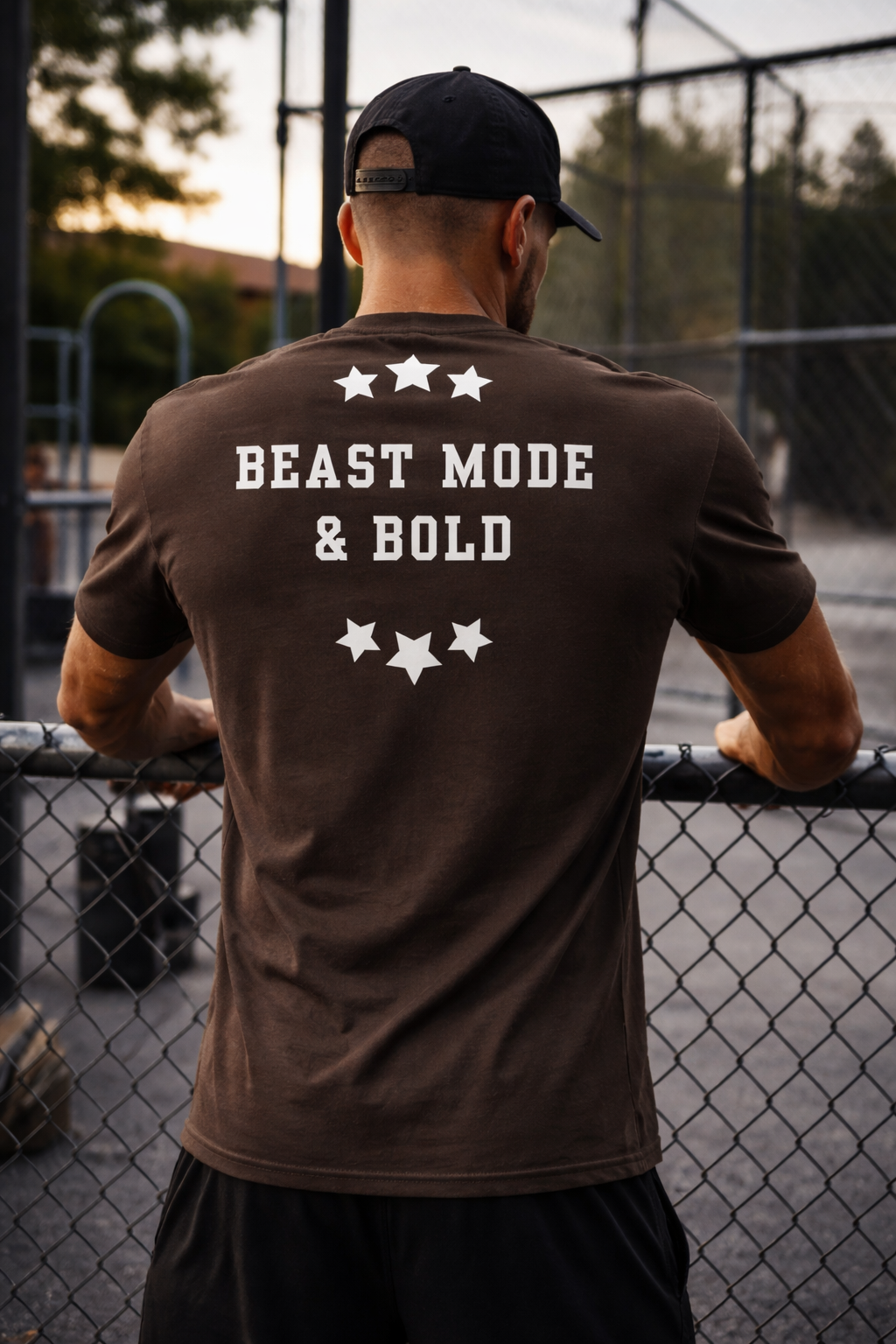 NEW!!! Godfidence Beast Mode Stars Classic Tee - Godfidence Every Day G.E.D. Brand