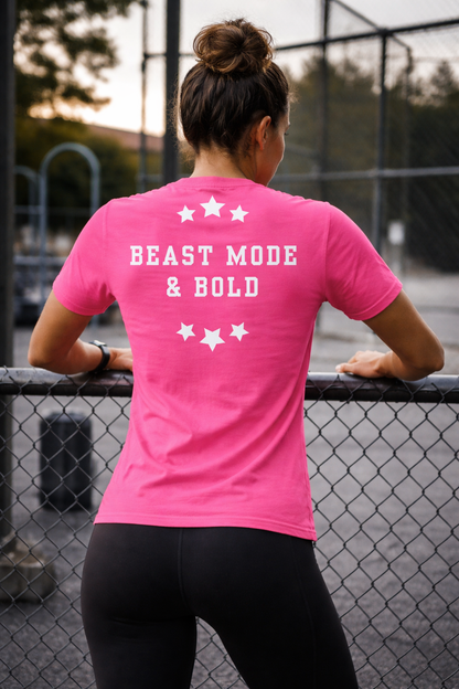 NEW!!! Godfidence Beast Mode Stars Classic Tee - Godfidence Every Day G.E.D. Brand