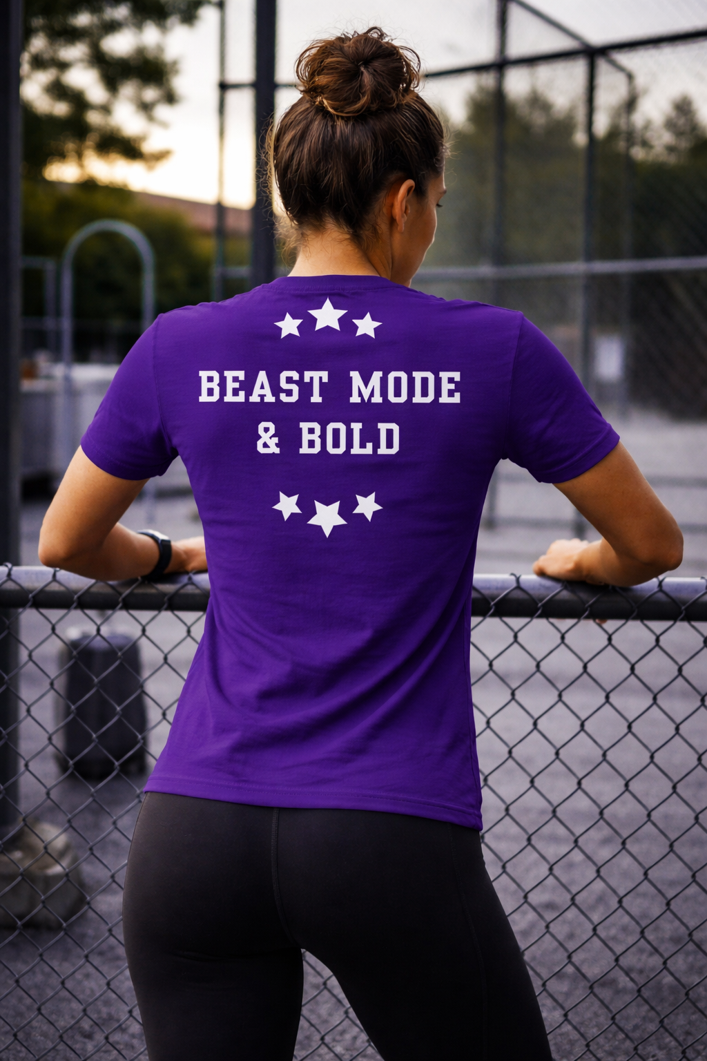 NEW!!! Godfidence Beast Mode Stars Classic Tee - Godfidence Every Day G.E.D. Brand