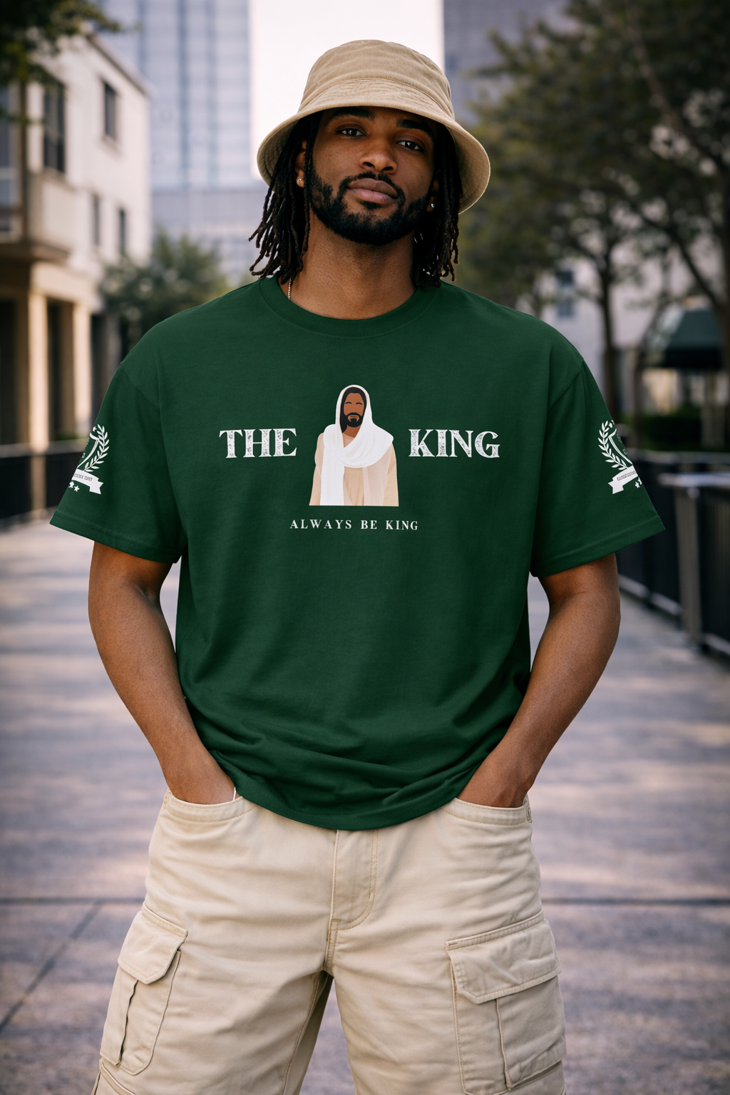 NEW!!! Godfidence The King Classic Tshirt