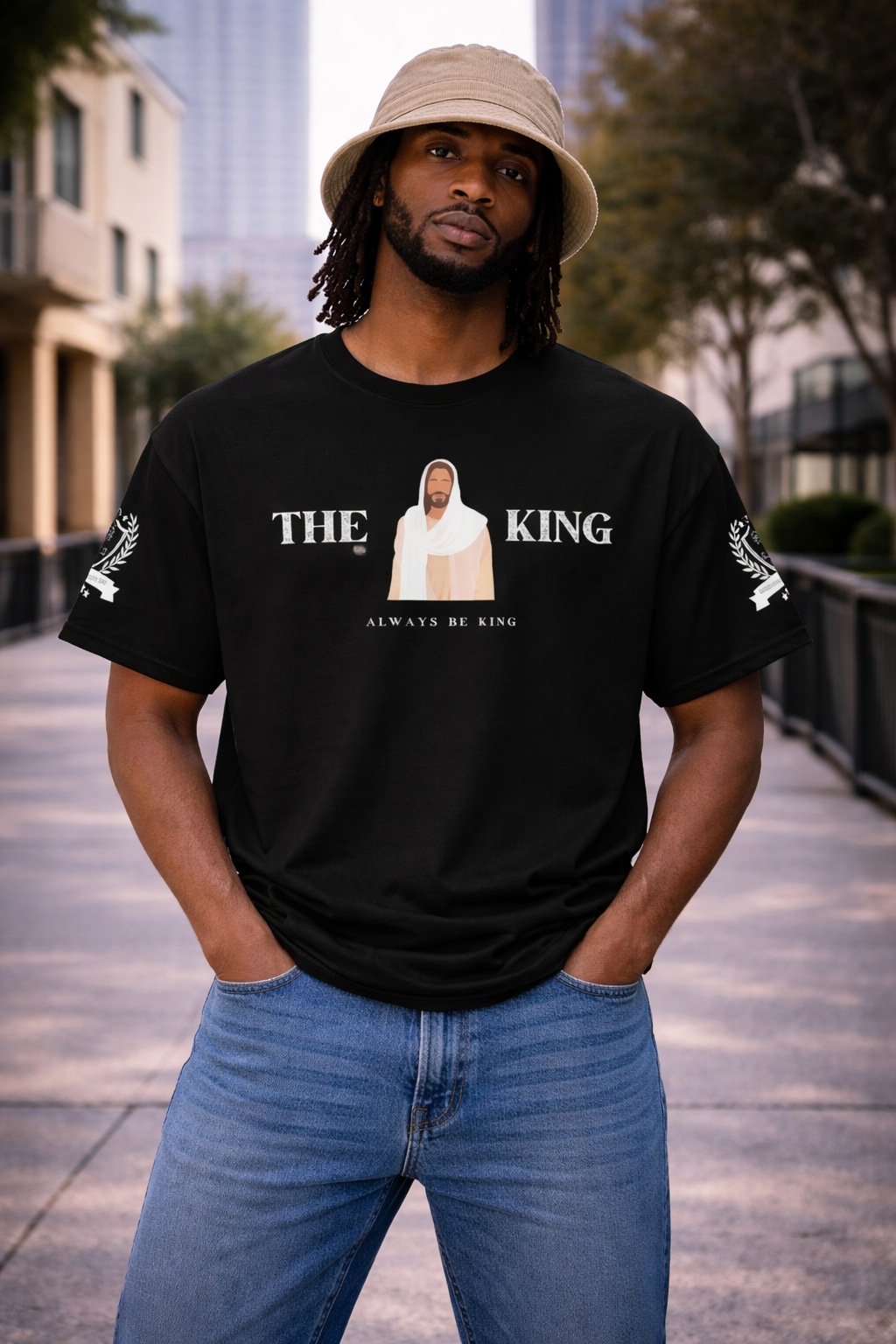 NEW!!! Godfidence The King Classic Tshirt