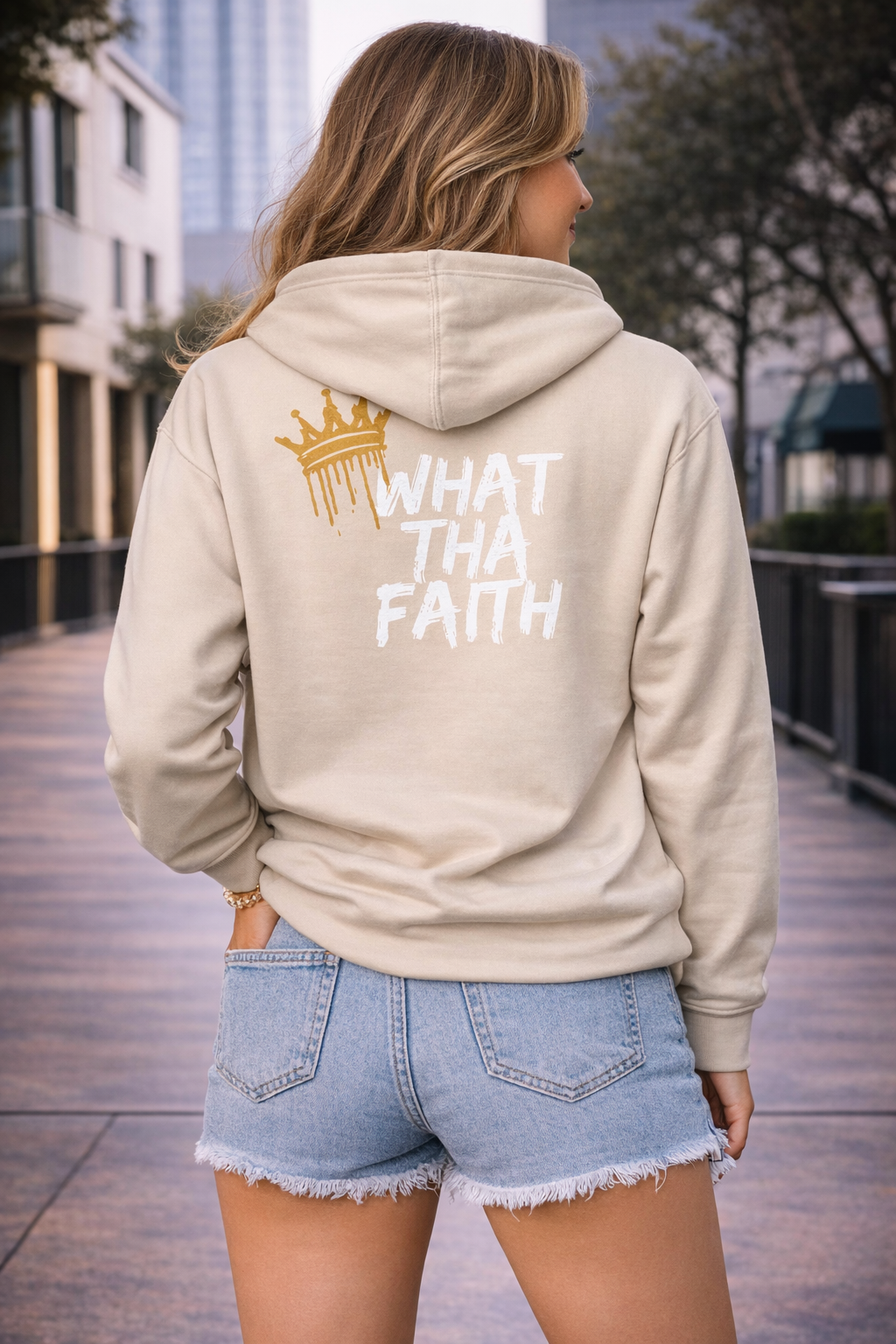 NEW!!! Godfidence WTF What Tha Faith Hoodie