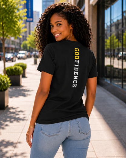 NEW!! Godfidence Womens War Front Tee