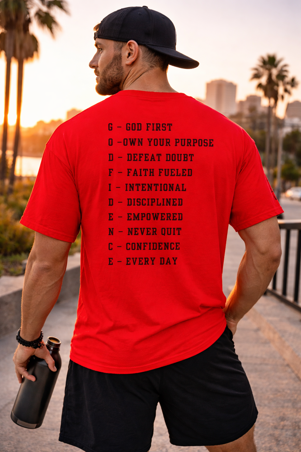 NEW!!! Godfidence Acronym Classic Tee - Godfidence Every Day G.E.D. Brand