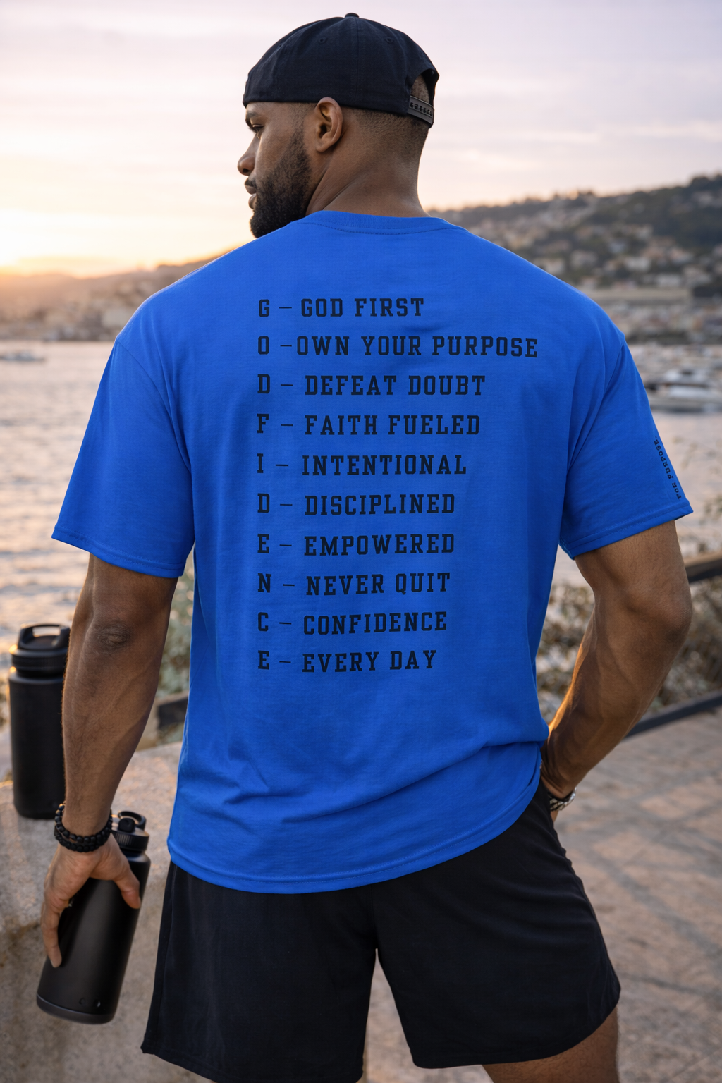 NEW!!! Godfidence Acronym Classic Tee - Godfidence Every Day G.E.D. Brand