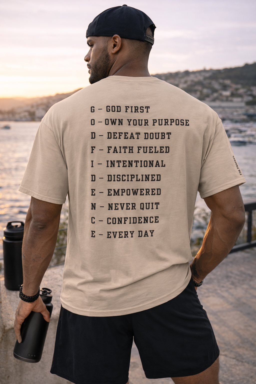 NEW!!! Godfidence Acronym Classic Tee - Godfidence Every Day G.E.D. Brand