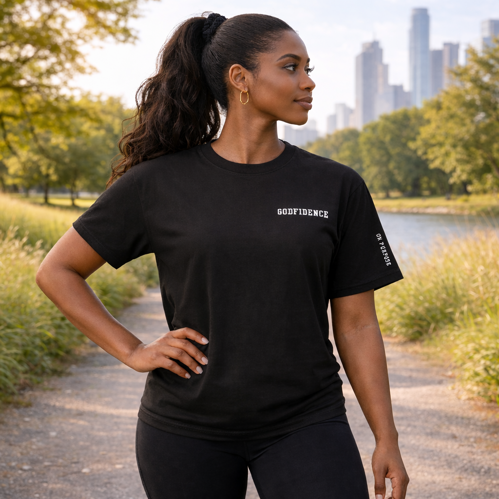 NEW!!! Godfidence Acronym White Letters - Godfidence Every Day G.E.D. Brand