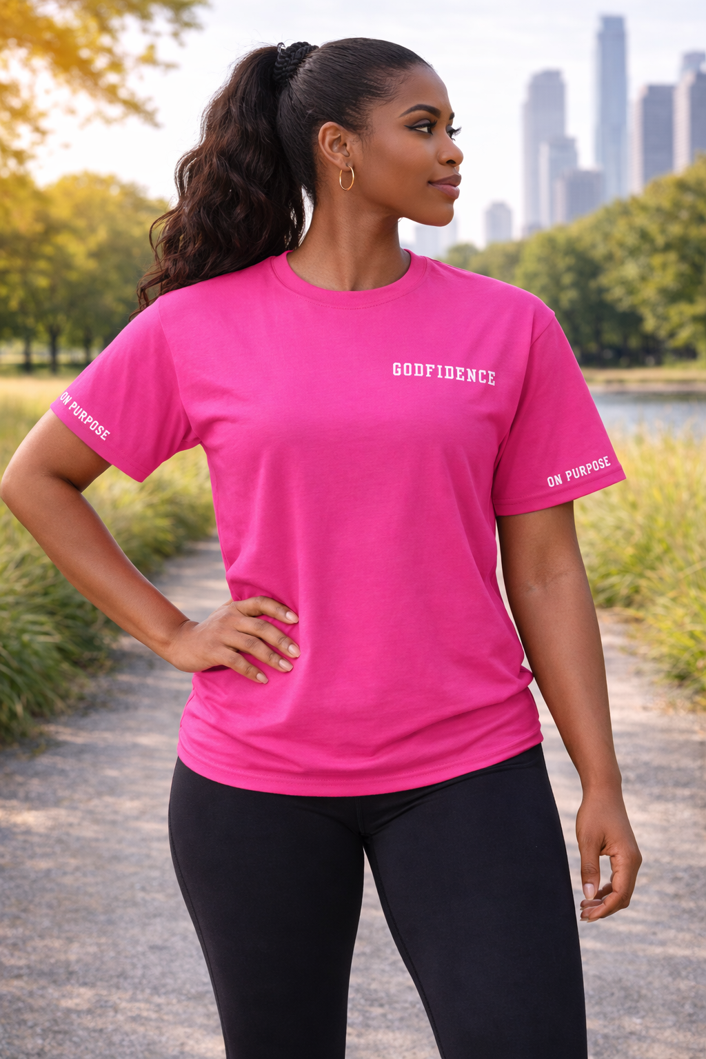 NEW!!! Godfidence Acronym White Letters - Godfidence Every Day G.E.D. Brand