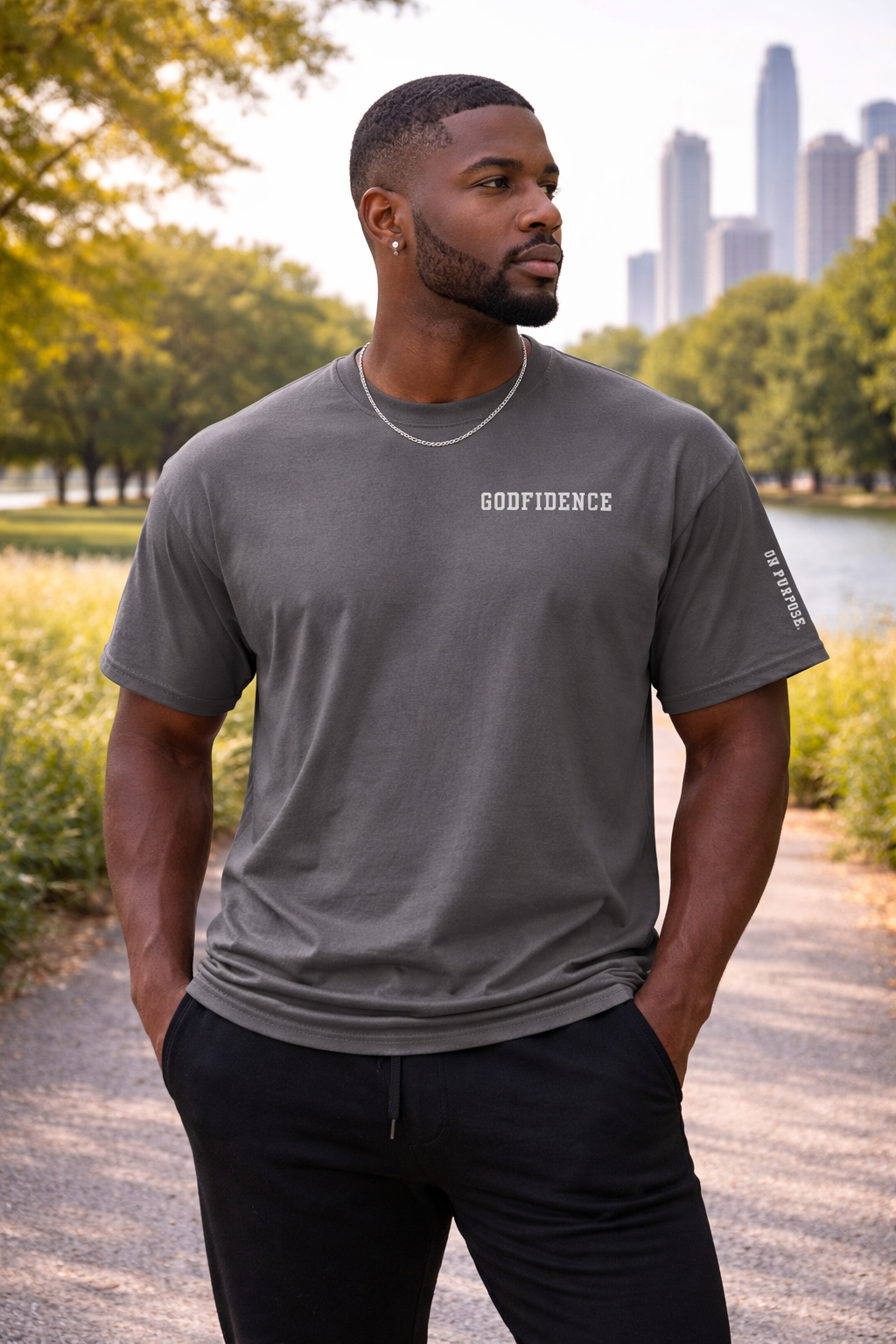 NEW!!! Godfidence Acronym White Letters - Godfidence Every Day G.E.D. Brand