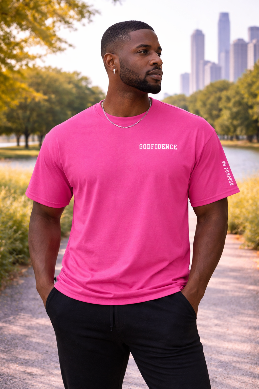 NEW!!! Godfidence Acronym White Letters - Godfidence Every Day G.E.D. Brand