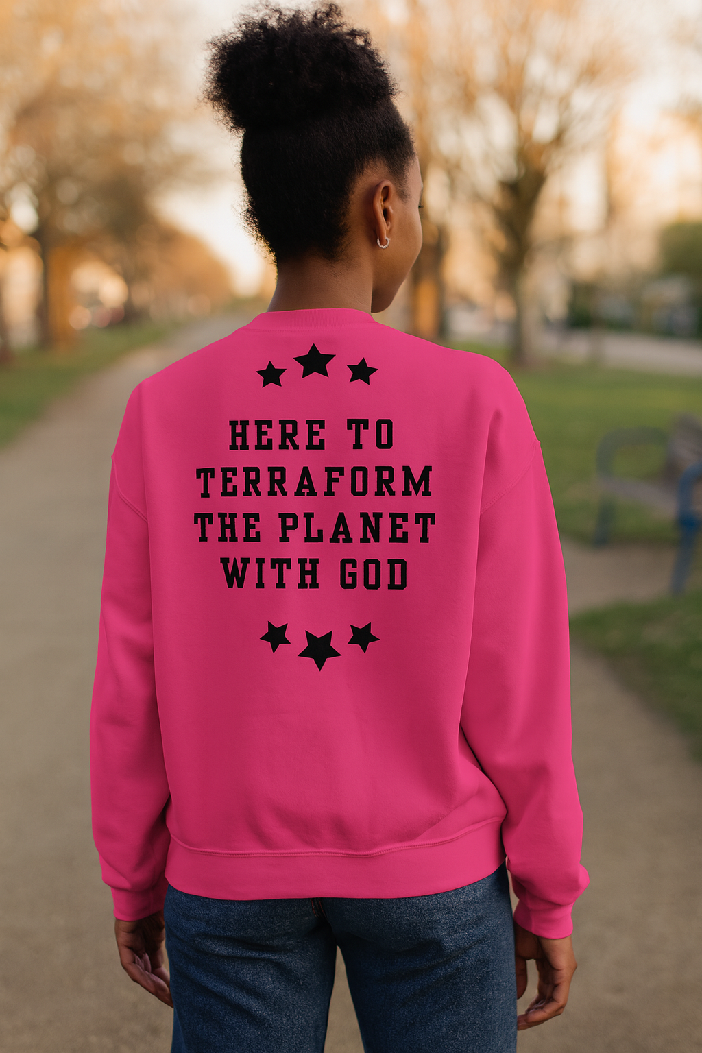 NEW!!! Godfidence Terraform Colors Sweatshirt