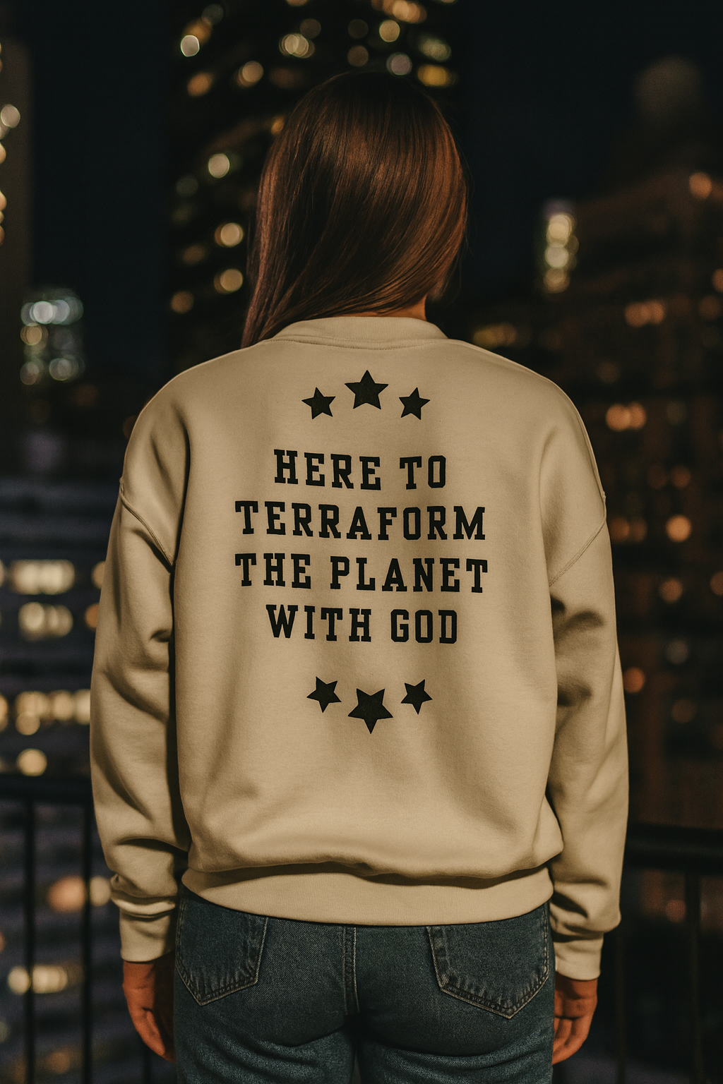 NEW!!! Godfidence Terraform Colors Sweatshirt
