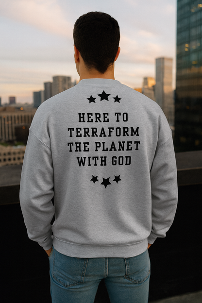 NEW!!! Godfidence Terraform Colors Sweatshirt