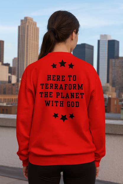 NEW!!! Godfidence Terraform Colors Sweatshirt