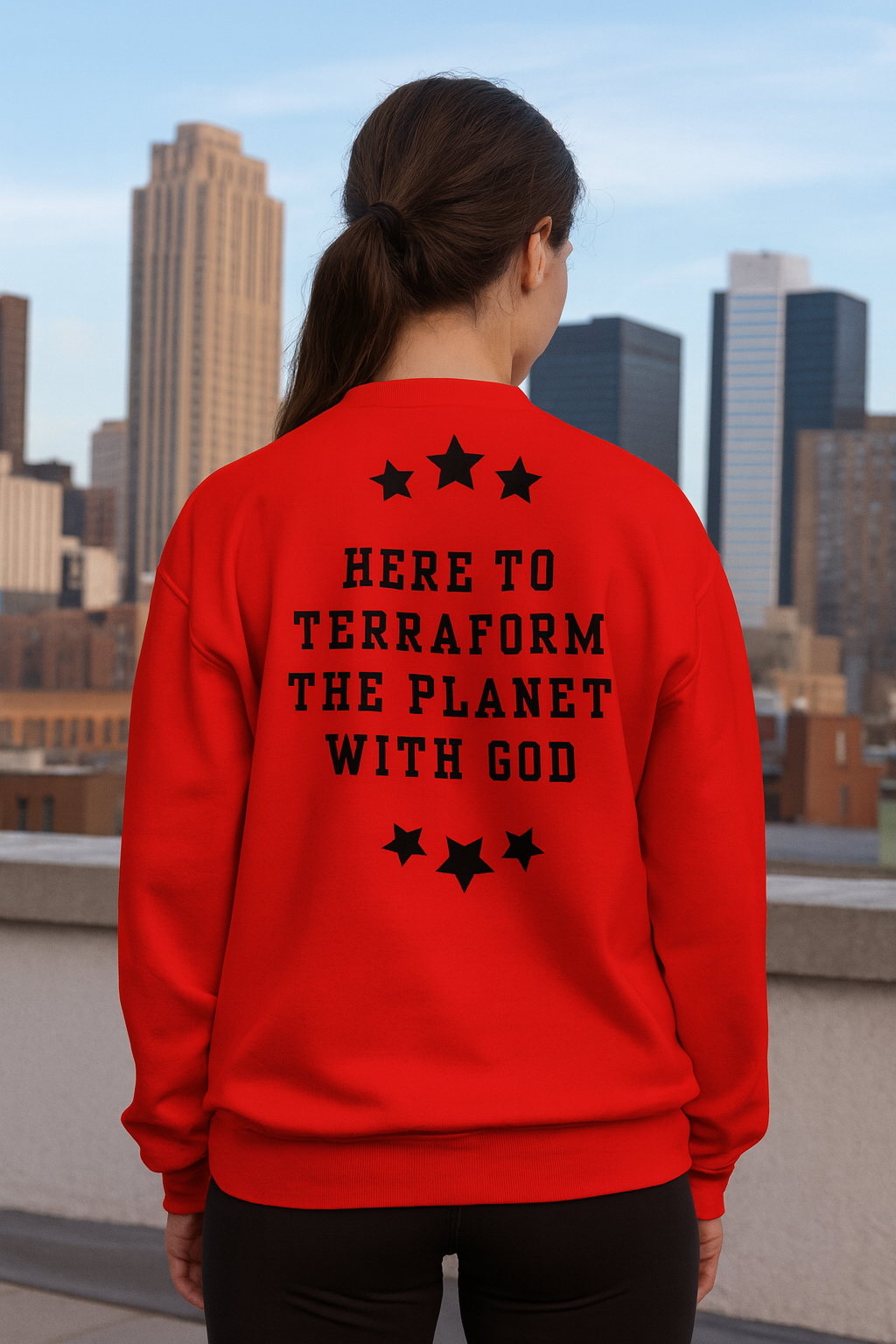 NEW!!! Godfidence Terraform Colors Sweatshirt