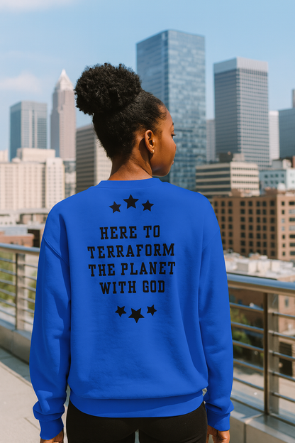 NEW!!! Godfidence Terraform Colors Sweatshirt