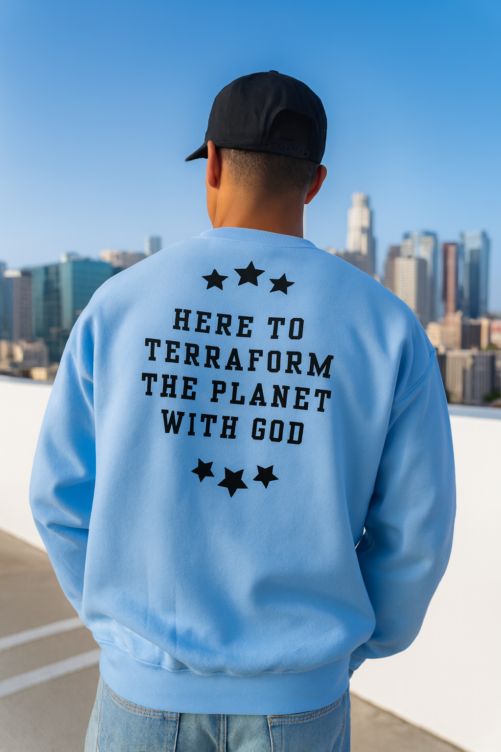 NEW!!! Godfidence Terraform Colors Sweatshirt
