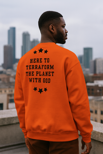 NEW!!! Godfidence Terraform Colors Sweatshirt