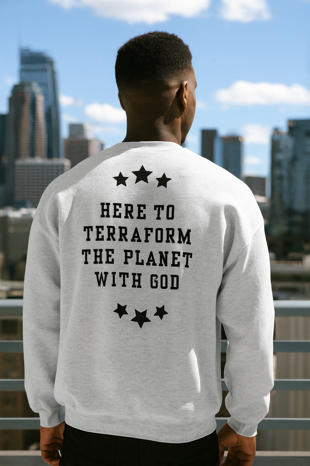 NEW!!! Godfidence Terraform Colors Sweatshirt