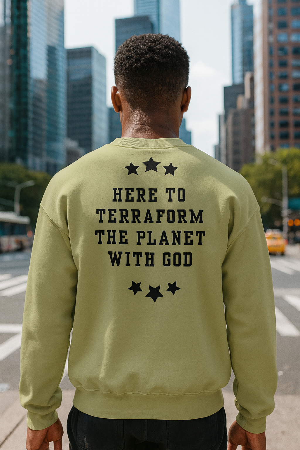 NEW!!! Godfidence Terraform Colors Sweatshirt