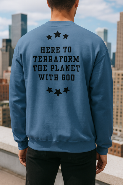 NEW!!! Godfidence Terraform Colors Sweatshirt