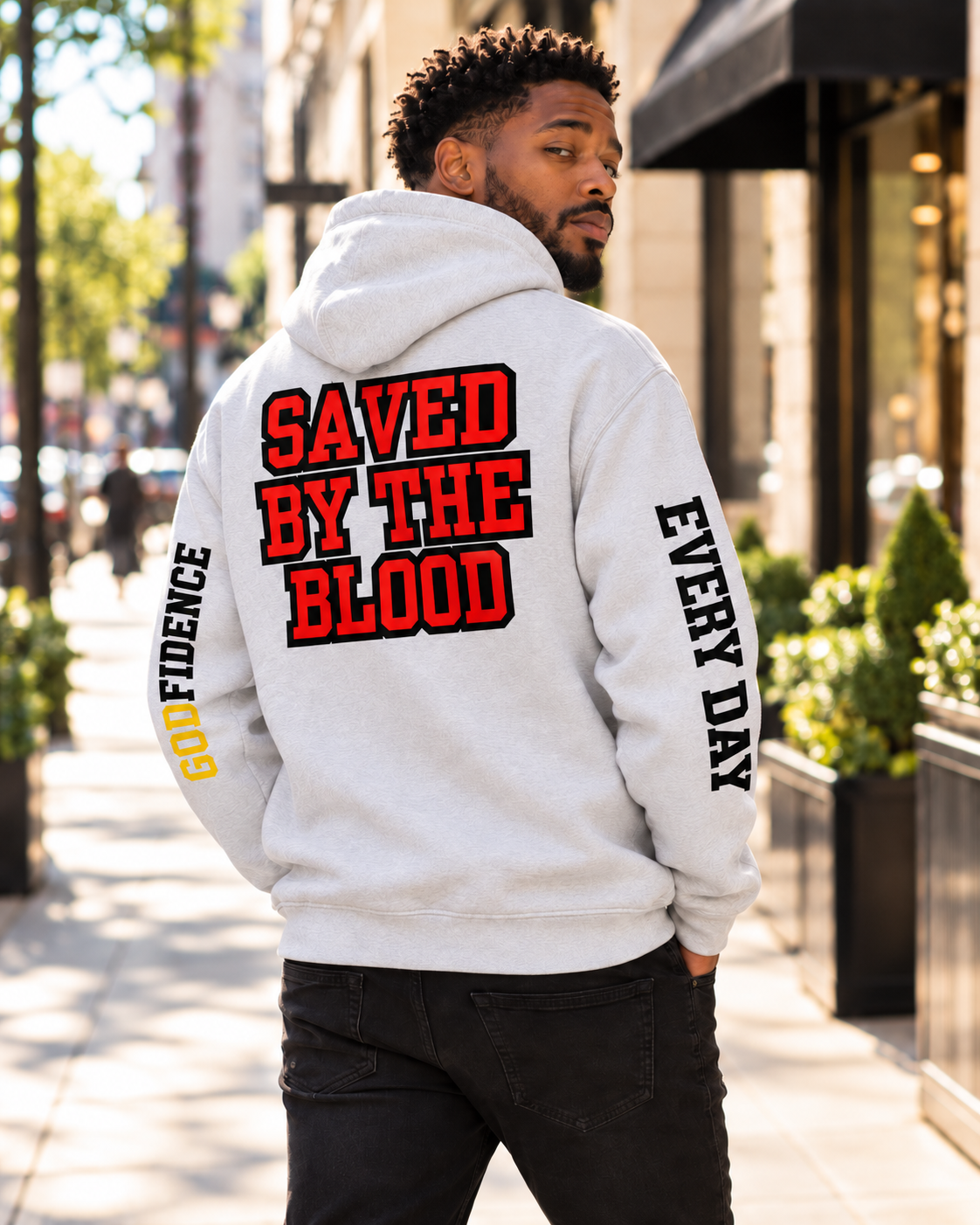 NEW!!! Godfidence Until 144 Hoodie - Godfidence Every Day G.E.D. Brand