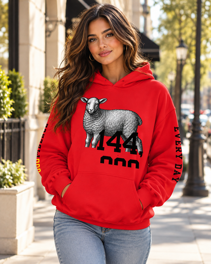 NEW!!! Godfidence Until 144 Hoodie - Godfidence Every Day G.E.D. Brand