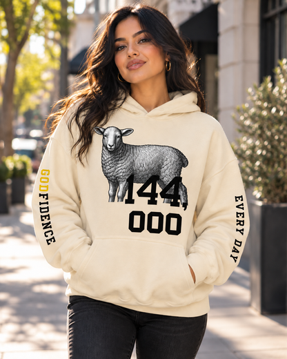 NEW!!! Godfidence Until 144 Hoodie - Godfidence Every Day G.E.D. Brand