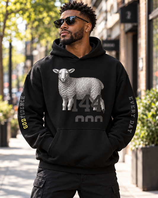 NEW!!! Godfidence Until 144 Hoodie - Godfidence Every Day G.E.D. Brand
