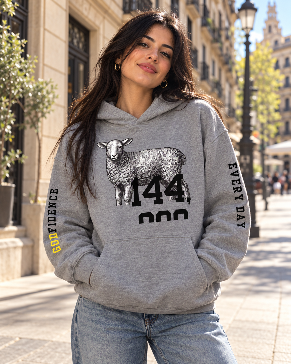 NEW!!! Godfidence Until 144 Hoodie - Godfidence Every Day G.E.D. Brand