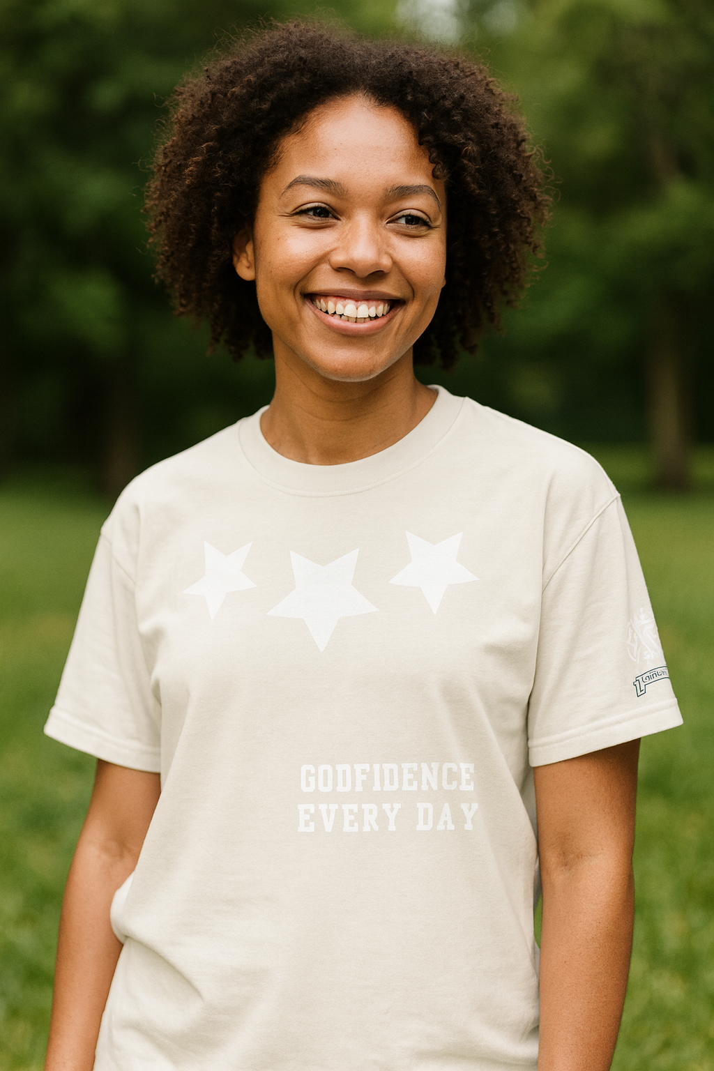 NEW!!! Godfidence Every Day What A God Oversized faded t-shirt - Godfidence Every Day G.E.D. Brand