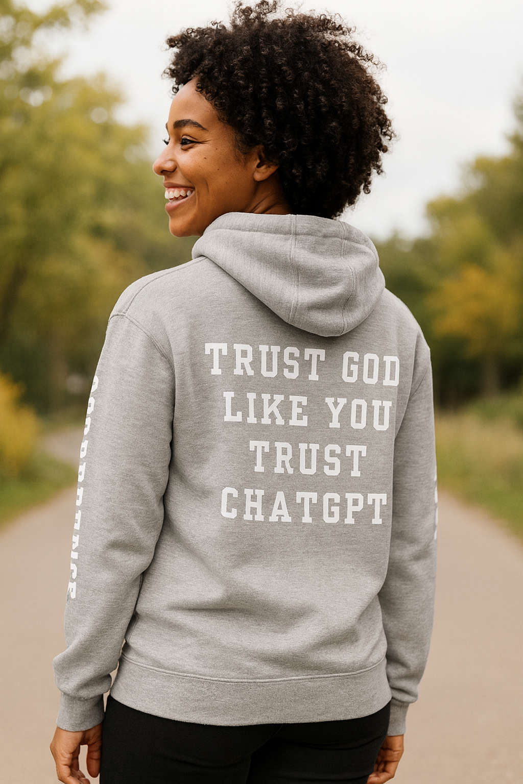 Godfidence Chatgpt Premium Hoodie - Godfidence Every Day G.E.D. Brand