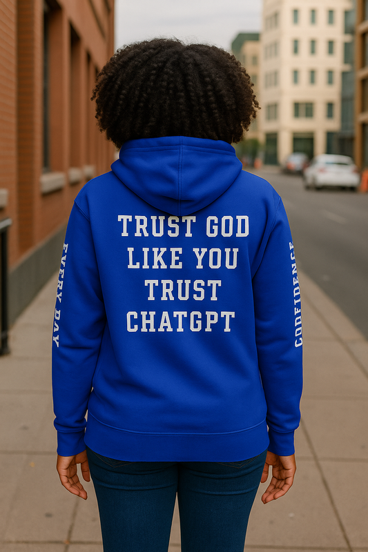 Godfidence Chatgpt Premium Hoodie - Godfidence Every Day G.E.D. Brand