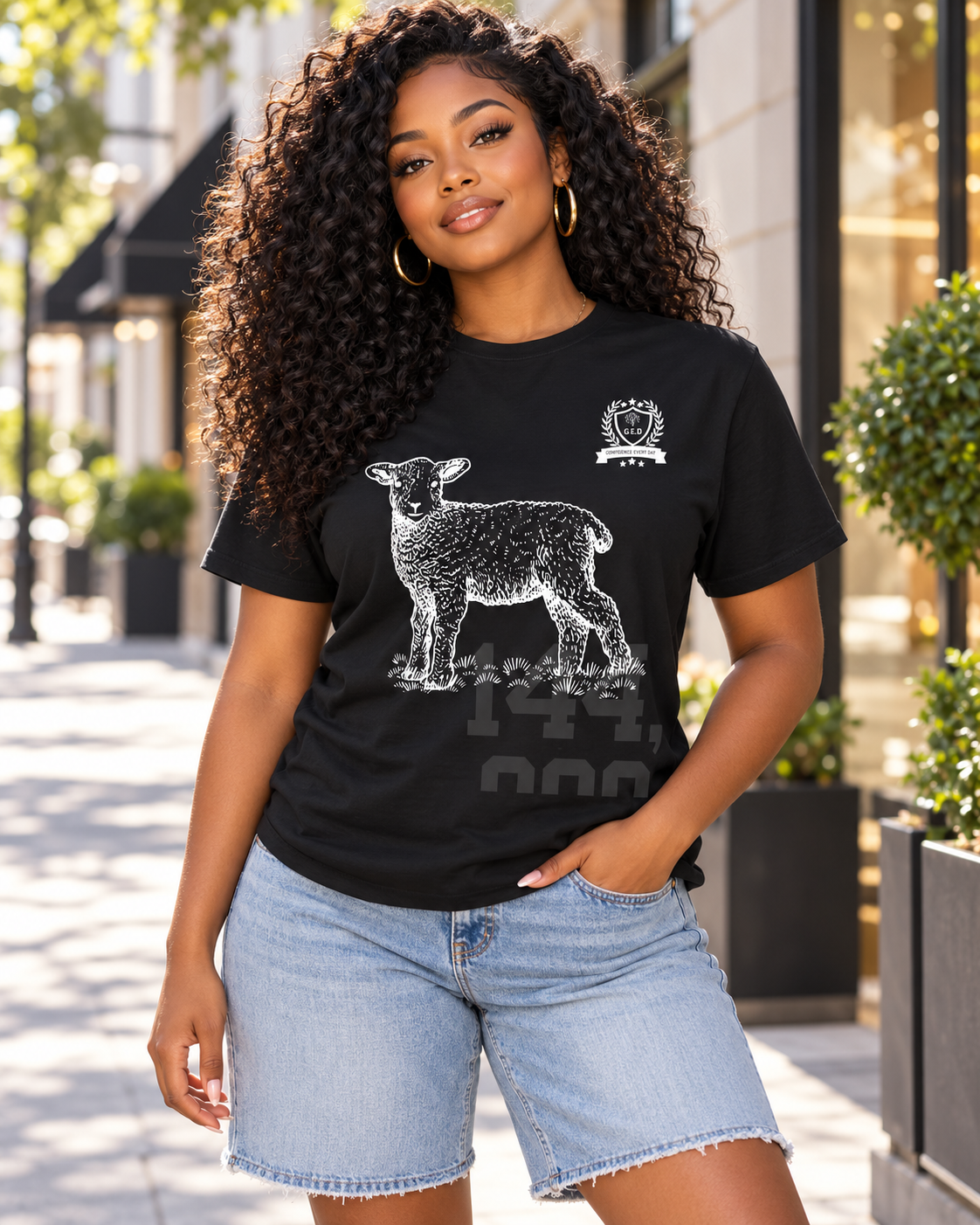 Godfidence 144 Lamb Tee