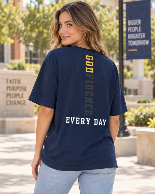 NEW!! Godfidence Acronym Front Tee