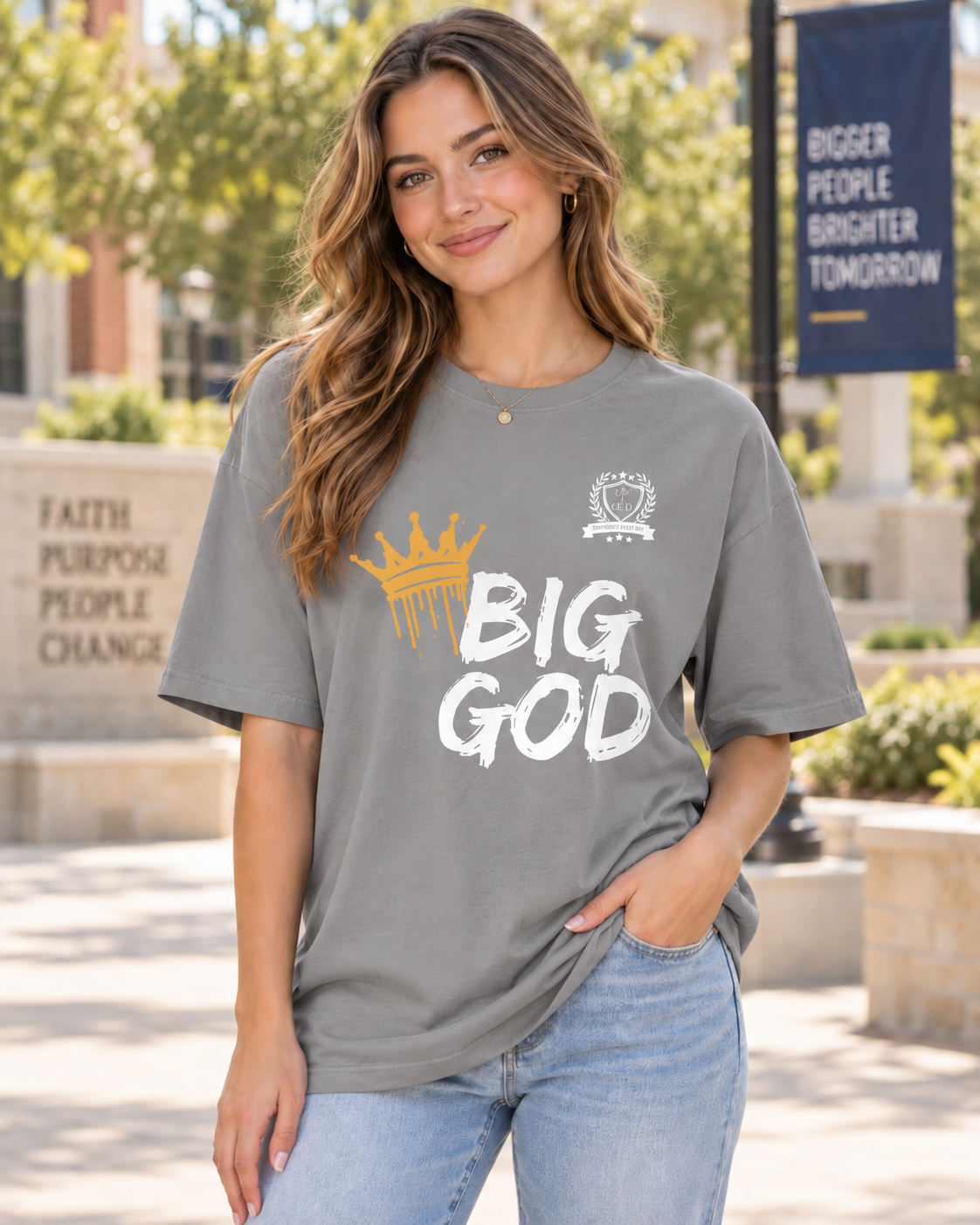 NEW!! Godfidence Acronym Front Tee