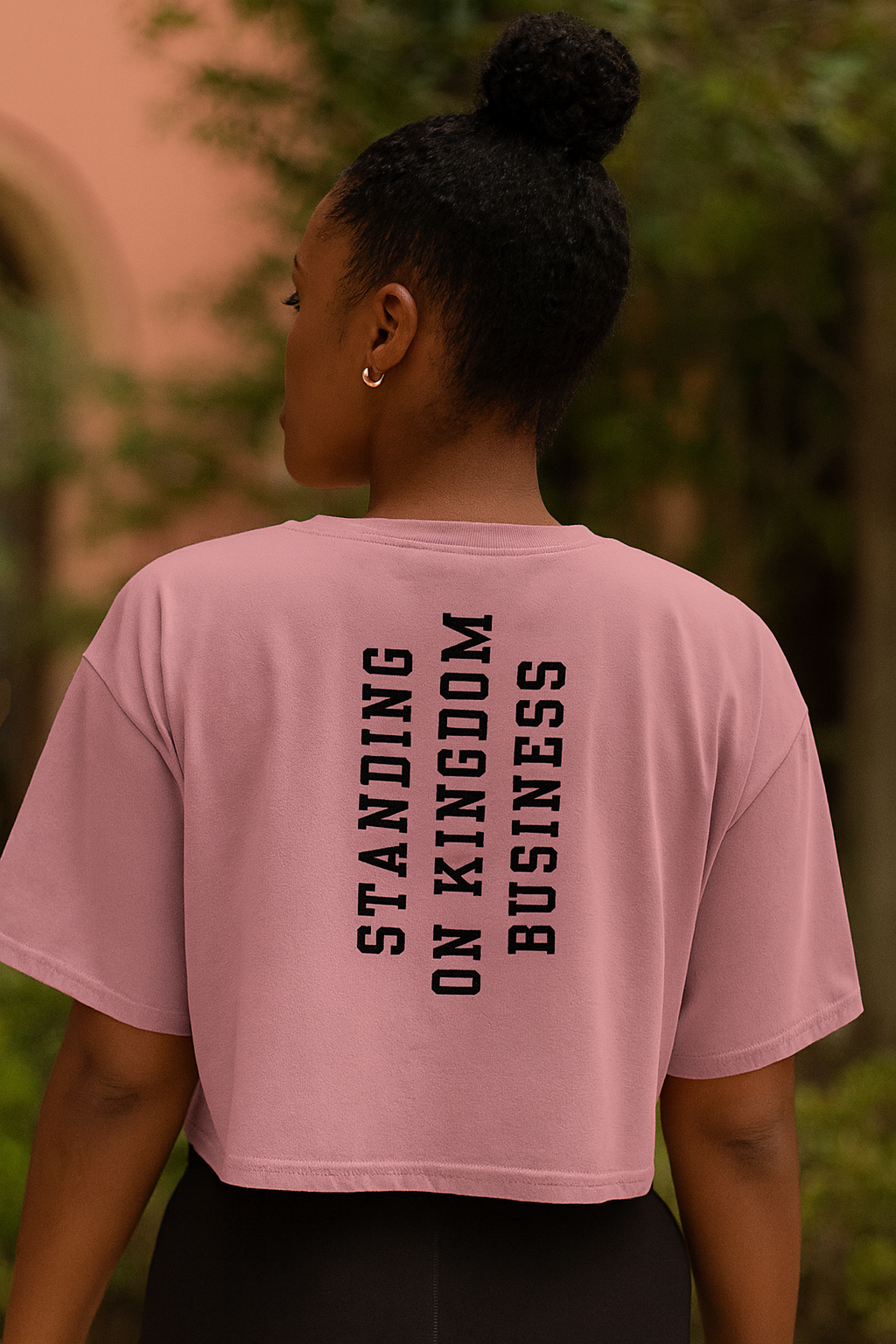 NEW!! Kingdom Womens Crop Top - Godfidence Every Day G.E.D. Brand