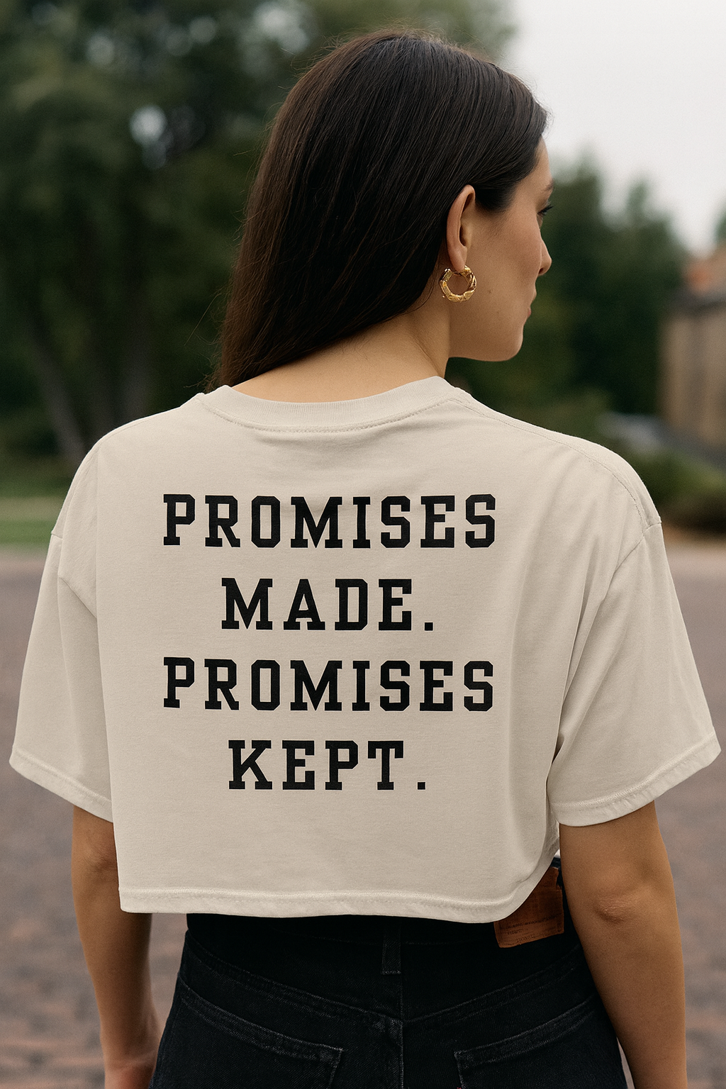 NEW!!! Godfidence Promises Crop Top - Godfidence Every Day G.E.D. Brand